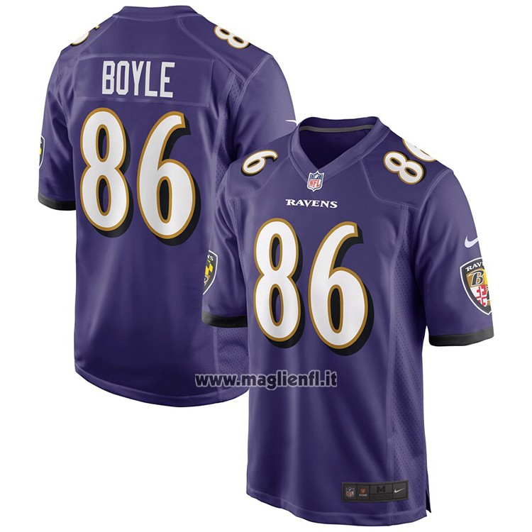 Maglia NFL Game Baltimore Ravens Nick Boyle Viola